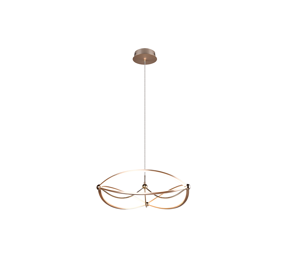 Charivari LED pendant matt brass — 321210108