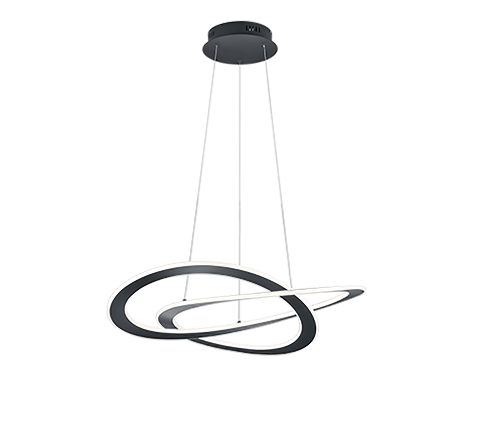 Oakland LED pendant anthracite — 321710142