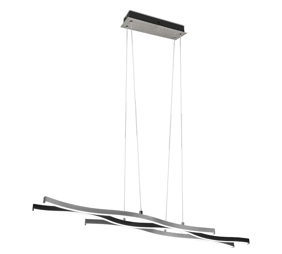 Blaze LED pendant brushed aluminium — 341210305