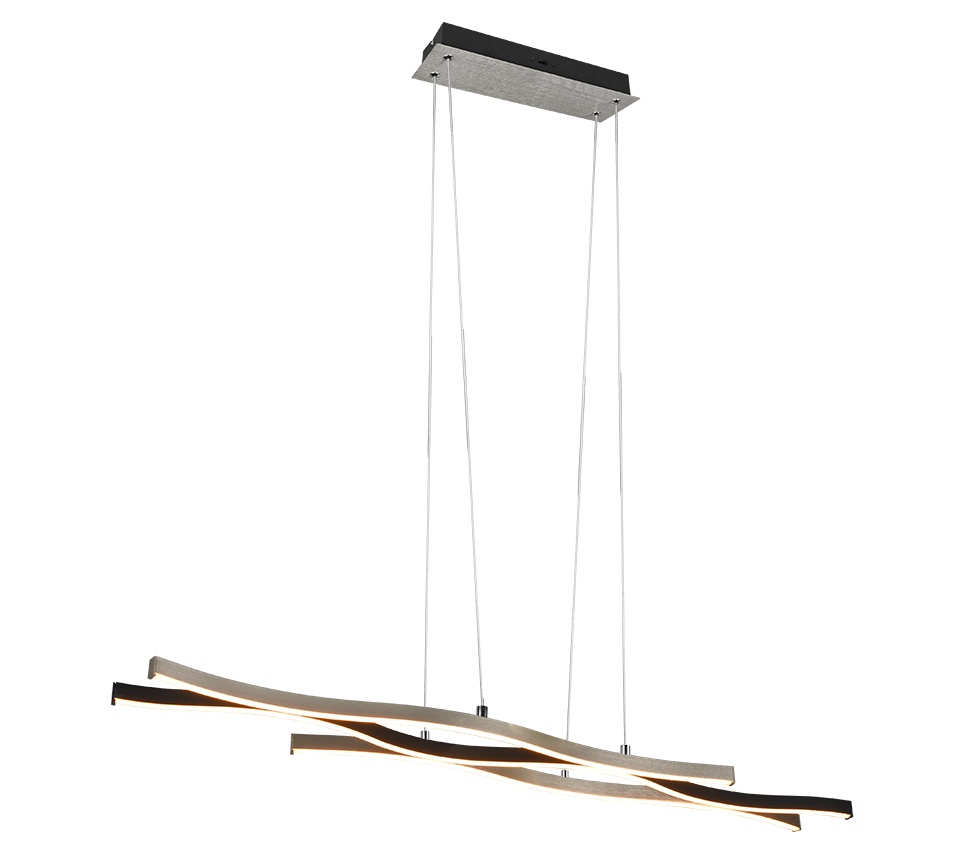 Blaze LED pendant brushed aluminium — 341210305