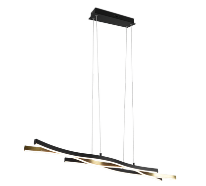 Blaze LED pendant matt brass — 341210308