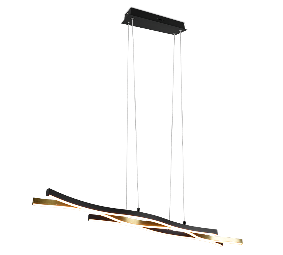 Blaze LED pendant matt brass — 341210308
