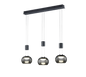 Madison LED pendant 3-pc matt black — 342010332