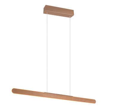 Helios LED pendant 100 cm coffee brown — 343310165