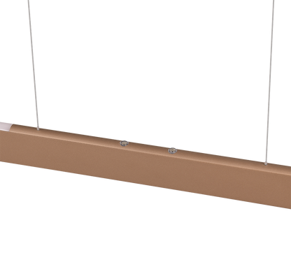 Helios LED pendant 100 cm coffee brown — 343310165