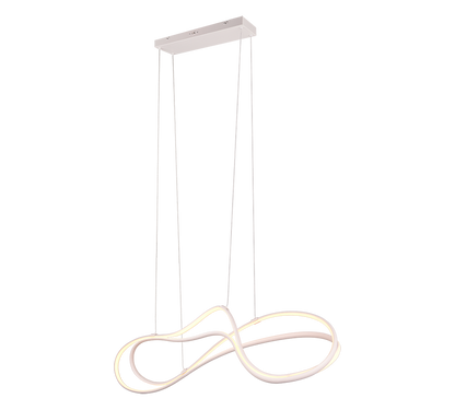 Nala LED pendant matt white — 344310131