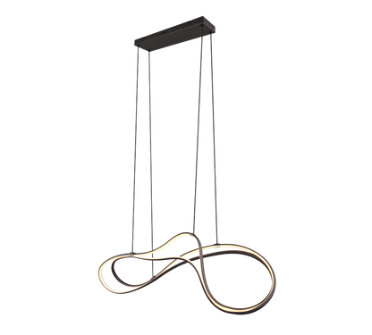 Nala LED pendant matt black — 344310132