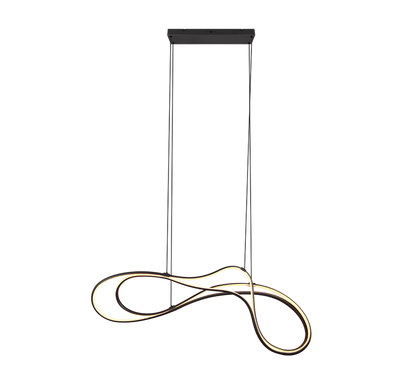 Nala LED pendant matt black — 344310132