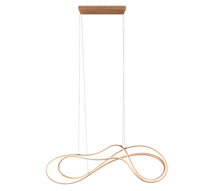 Nala LED pendant matt brass — 344310179