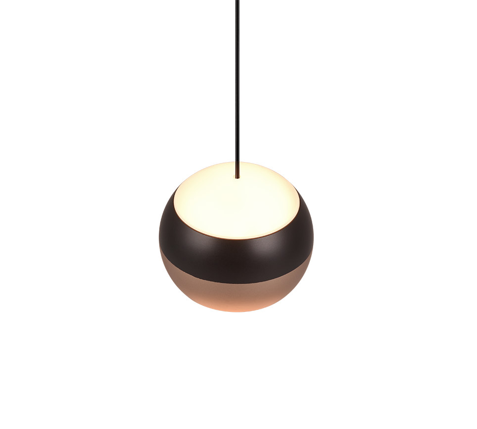 Orbit LED pendant 1-pc matt black — 344410132