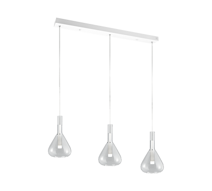 Cipera LED pendant 3-pc matt white — 345010331
