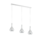Cipera LED pendant 3-pc matt white — 345010331