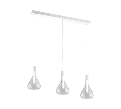 Cipera LED pendant 3-pc matt white — 345010331