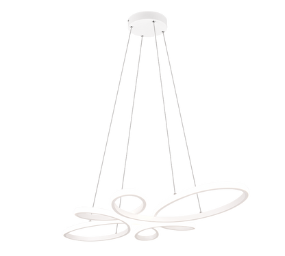 Fly LED pendant matt white 4000K — 345619131