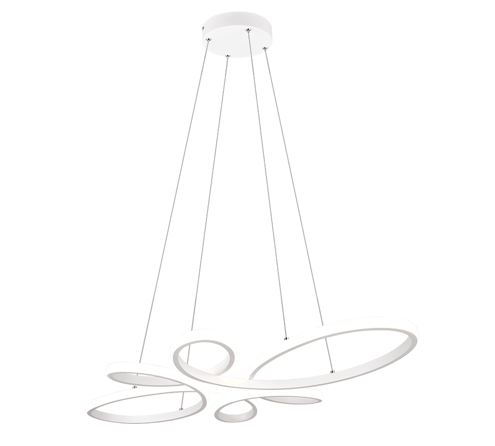 Fly LED pendant matt white 4000K — 345619131