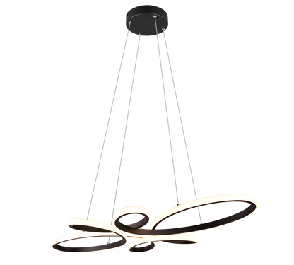 Fly LED pendant matt black — 345619132