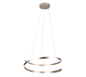 Cinardi LED pendant brushed steel — 346110107