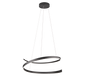 Cinardi LED pendant matt black — 346110132