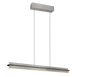 Emerson LED pendant brushed steel — 346710107