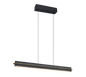 Emerson LED pendant matt black/gold — 346710180