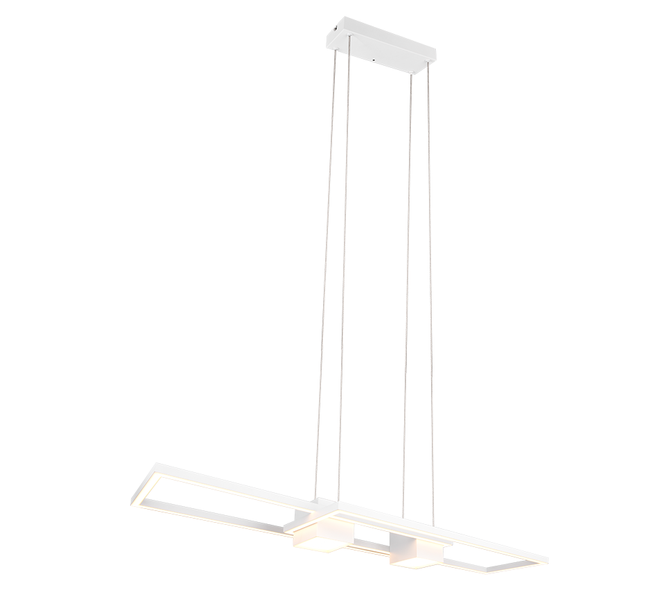 Albany LED pendant matt white — 347710431