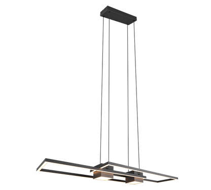 Albany LED pendant matt black — 347710432