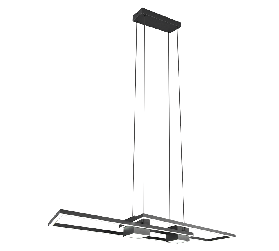 Albany LED pendant matt black — 347710432