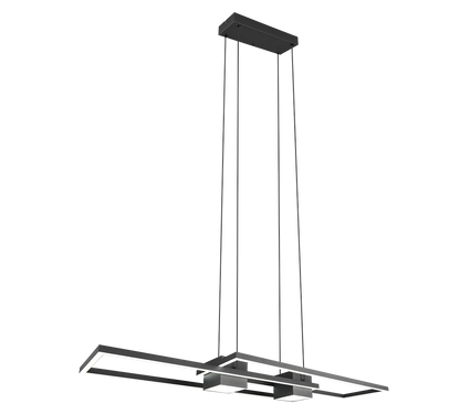 Albany LED pendant matt black — 347710432