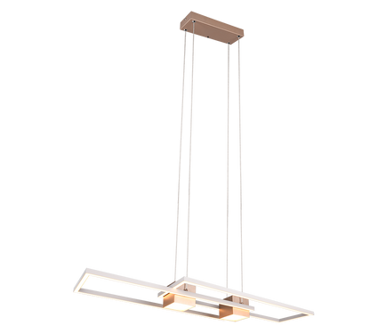 Albany LED pendant coffee brown — 347710465