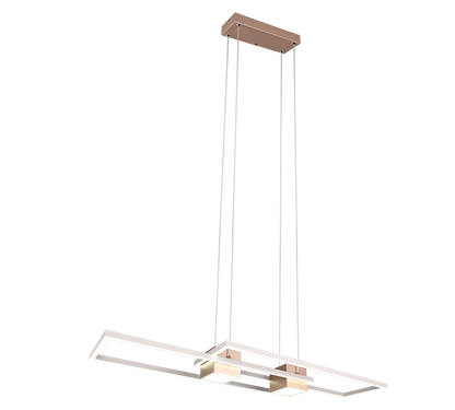 Albany LED pendant coffee brown — 347710465