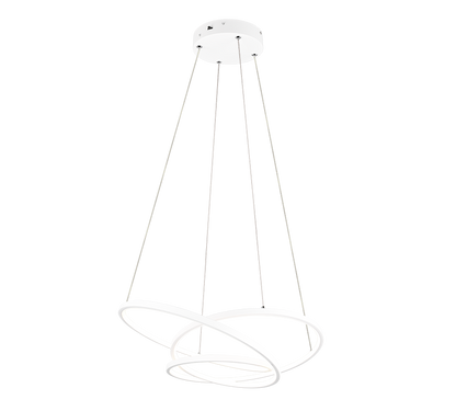 Darvin LED pendant 64 cm matt white — 349110131