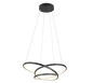 Darvin LED pendant 64 cm matt black — 349110132