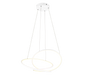Darvin LED pendant 84 cm matt white — 349119131