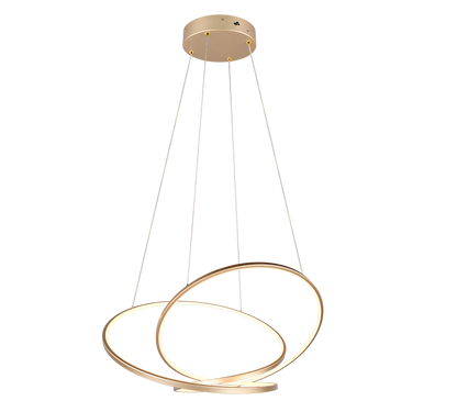 Darvin LED pendant 84 cm gold — 349119179