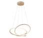 Darvin LED pendant 84 cm gold — 349119179