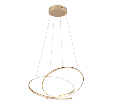 Darvin LED pendant 84 cm gold — 349119179
