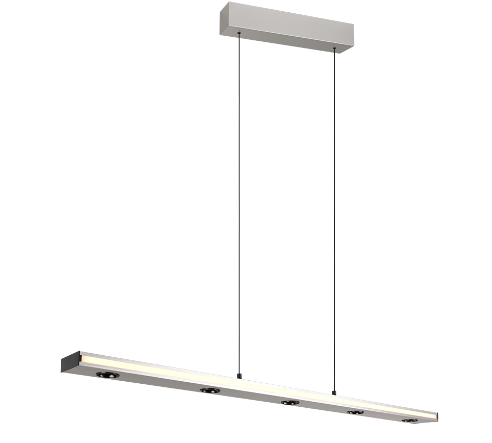Graham LED pendant brushed steel — 353010107