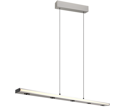 Graham LED pendant brushed steel — 353010107