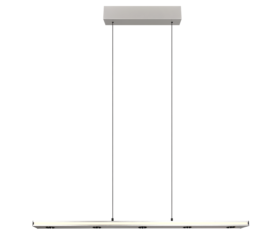 Graham LED pendant brushed steel — 353010107