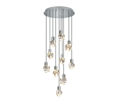 Verano LED pendant 10-pc transparent — 354531006