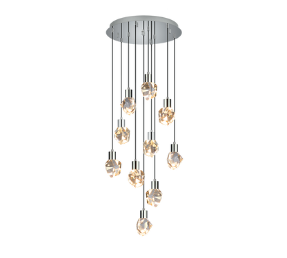 Verano LED pendant 10-pc transparent — 354531006