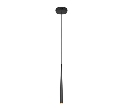 Cala LED pendant 1-pc matt black — 354810132