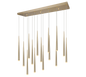 Cala LED pendant 15-pc gold — 354811579