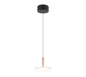 Celeste LED pendant 1-pc matt black/white/coffee brown — 354910165