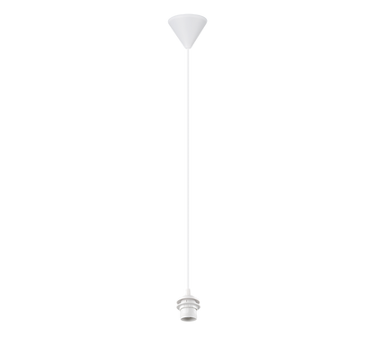 Sala E27-suspension kit 2m white with plastic cord — 359100101