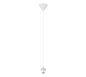 Sala E27-suspension kit 2m white with plastic cord — 359100101