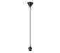 Sala E27-suspension kit 2m black with plastic cord — 359100102