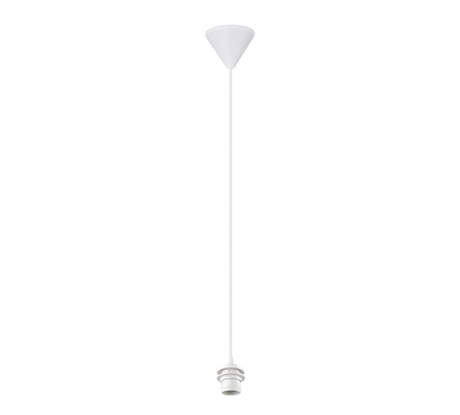 Sala E27-suspension kit 2m white with textile cord — 359190101