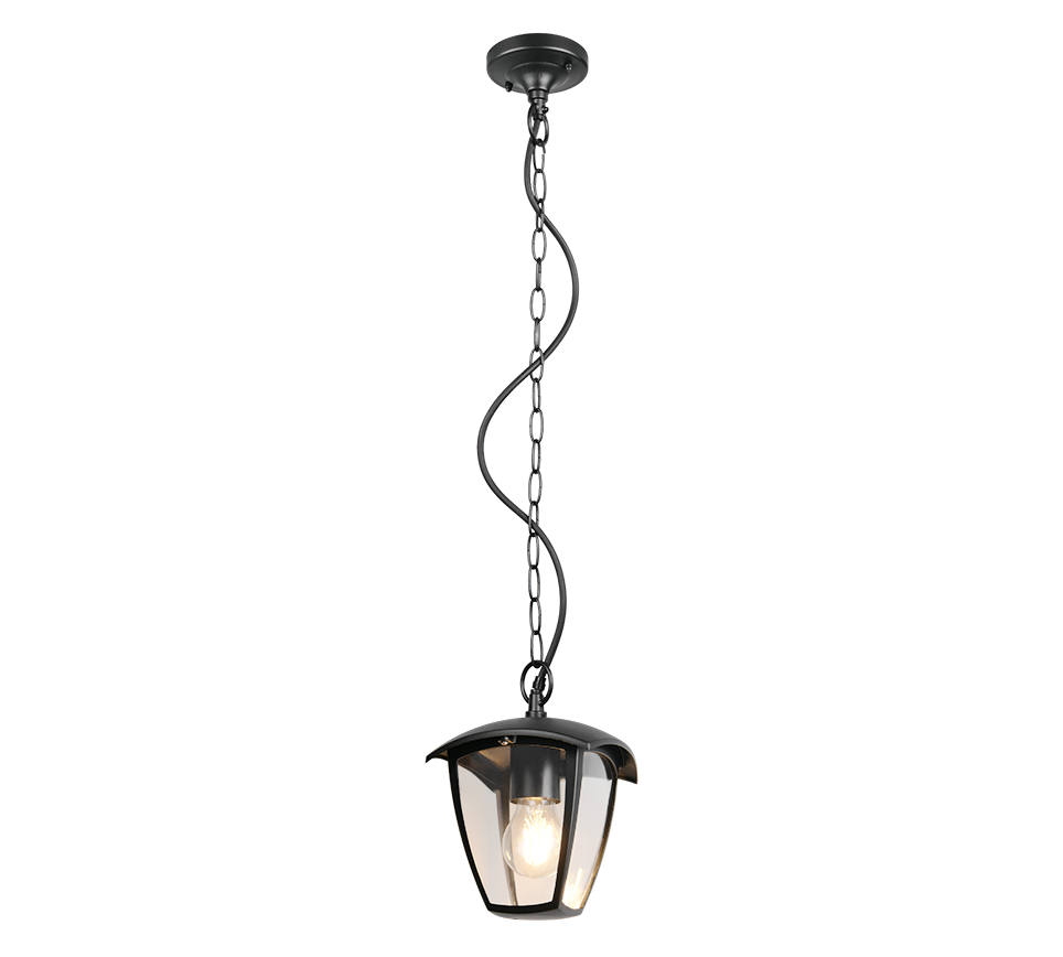 Venta pendant E27 matt black — 363260132