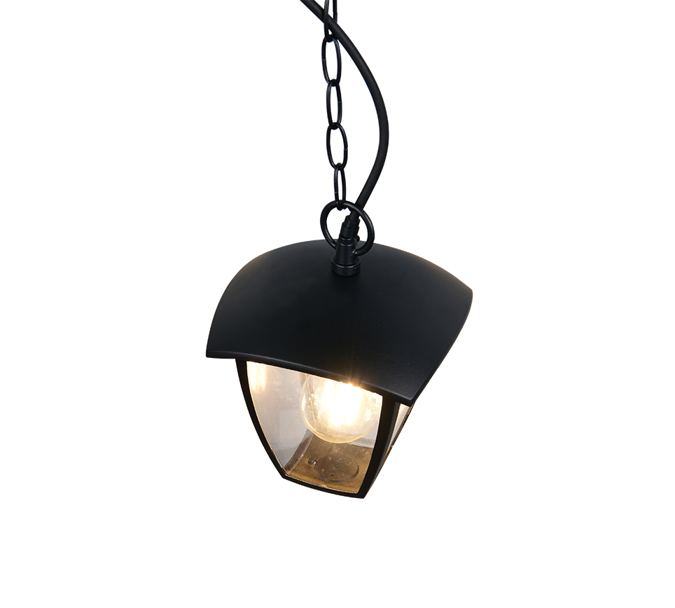 Venta pendant E27 matt black — 363260132